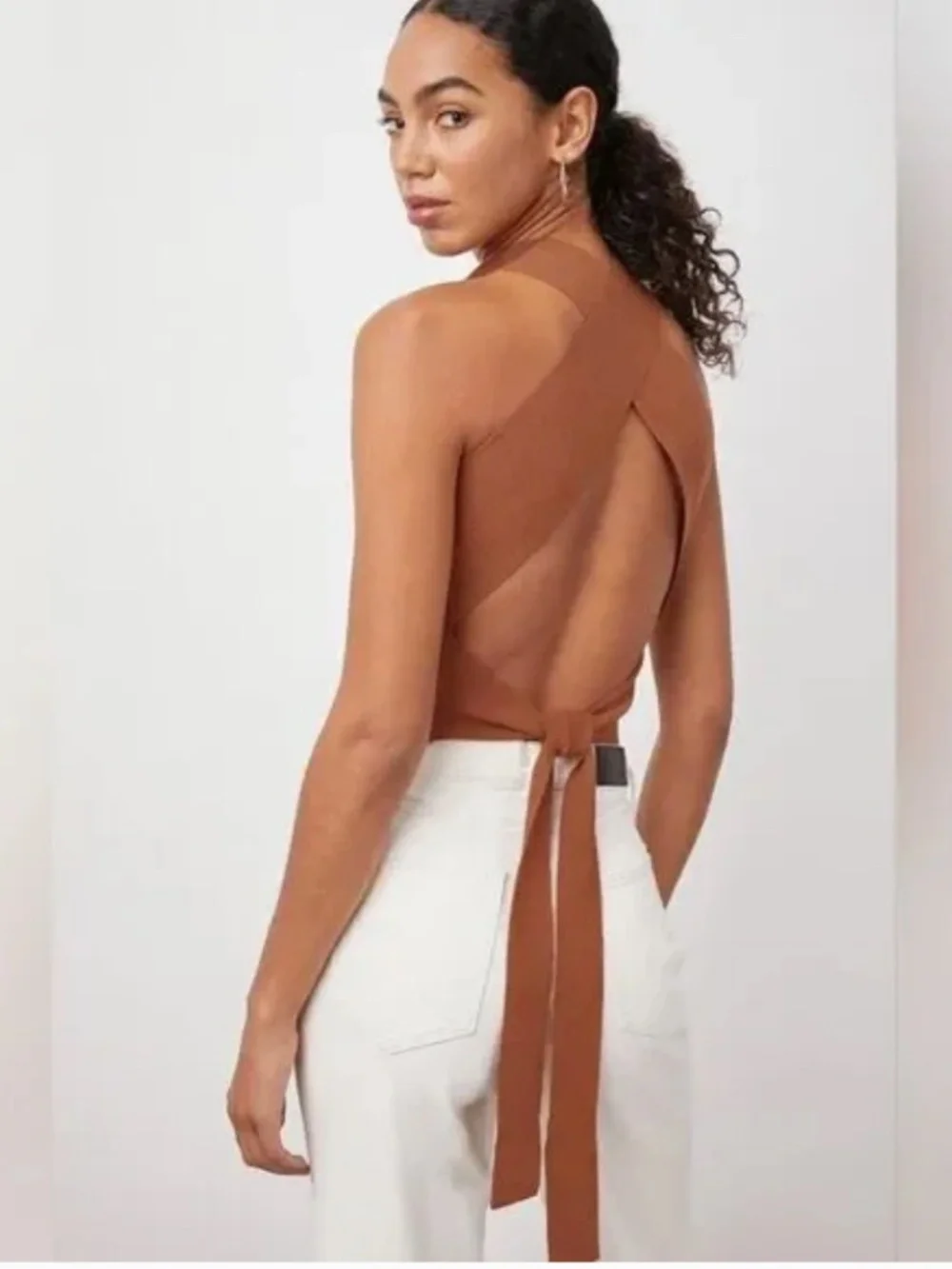 RAILS Zora Tank In Cinnamon Size Medium - Picture 4 of 11